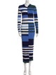 Opening Ceremony Striped Long Dress
