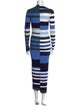 Opening Ceremony Striped Long Dress