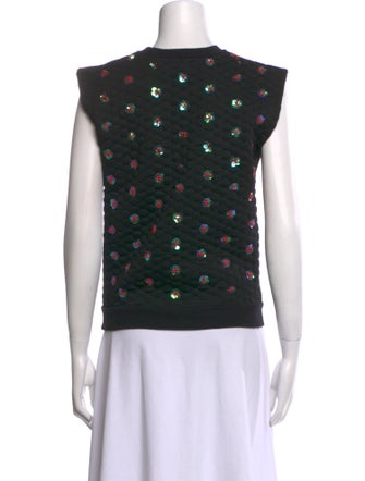Opening Ceremony Printed Crew Neck Top