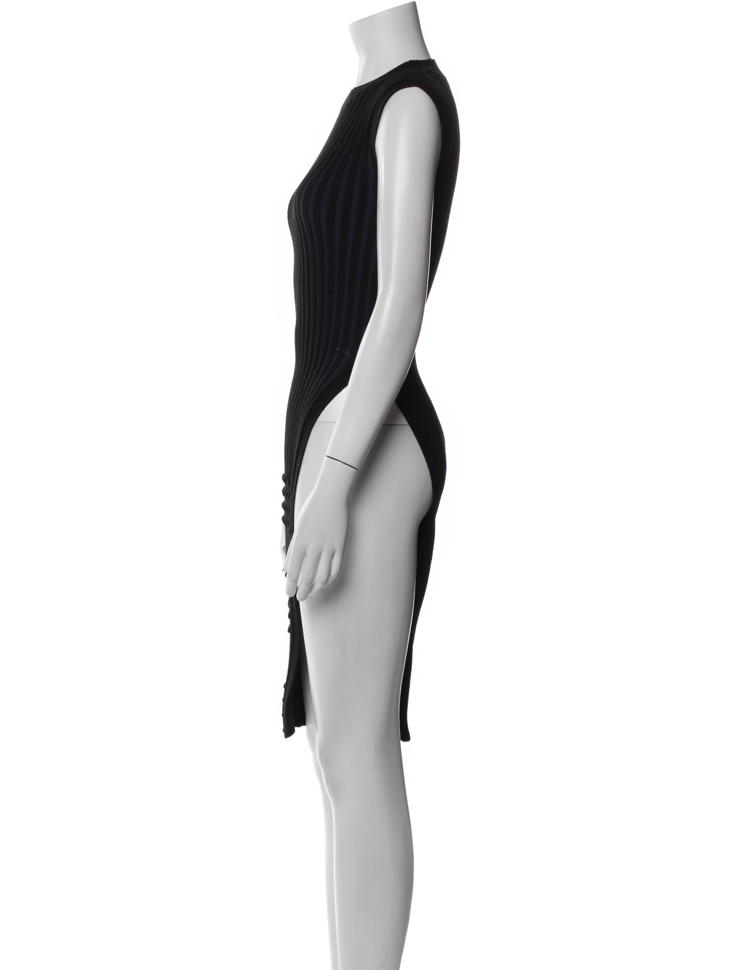 Opening Ceremony Striped Knee-Length Dress