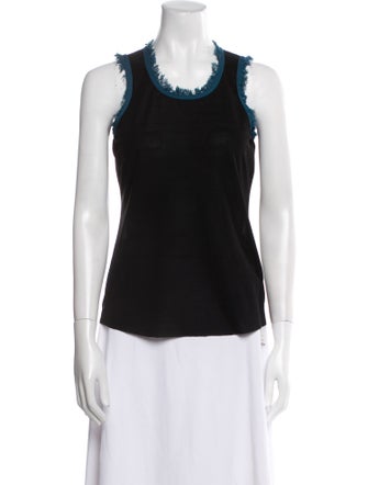 Opening Ceremony Scoop Neck Sleeveless Top