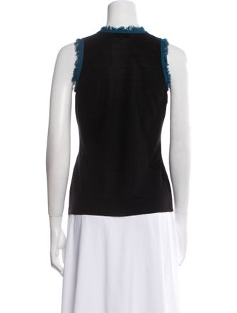 Opening Ceremony Scoop Neck Sleeveless Top