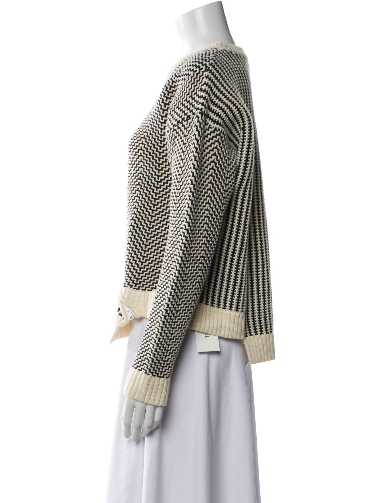 Opening Ceremony Striped Crew Neck Sweater