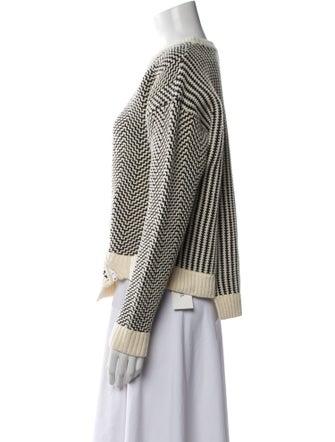 Opening Ceremony Striped Crew Neck Sweater