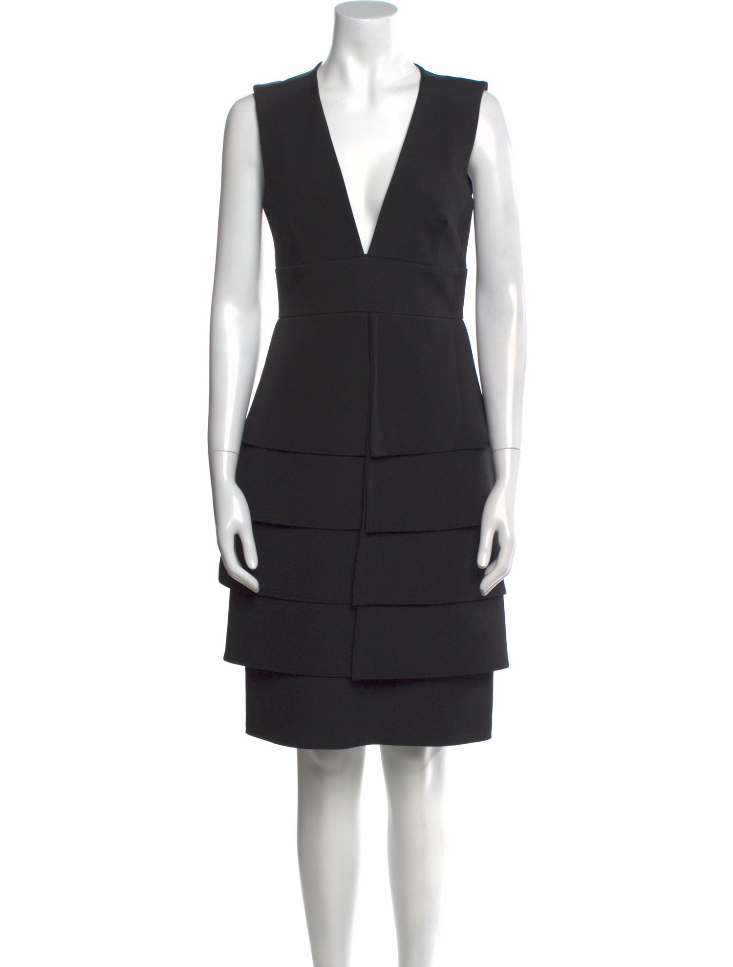 Opening Ceremony V-Neck Knee-Length Dress