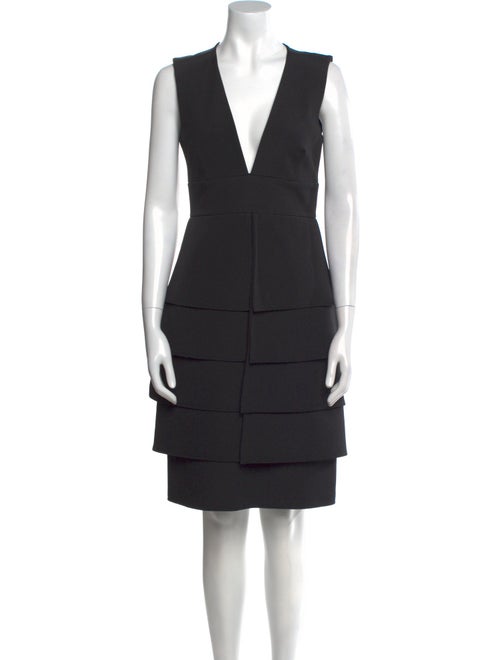 Opening Ceremony V-Neck Knee-Length Dress