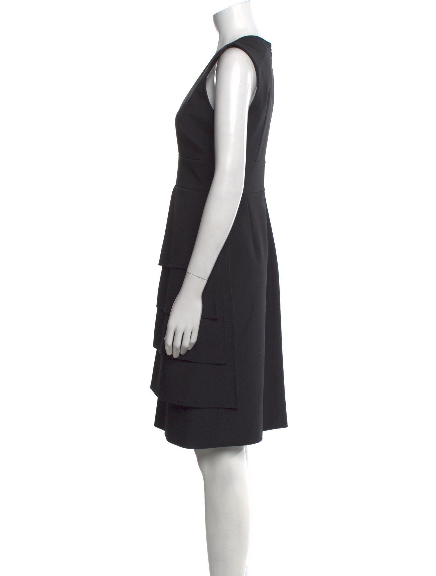 Opening Ceremony V-Neck Knee-Length Dress