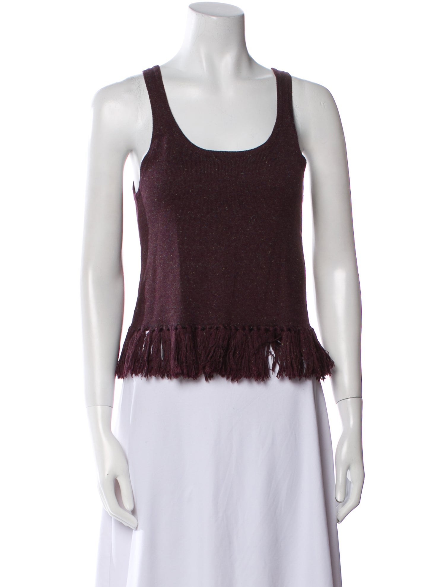 Opening Ceremony Scoop Neck Sleeveless Top