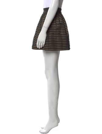 Opening Ceremony Striped Mini Skirt