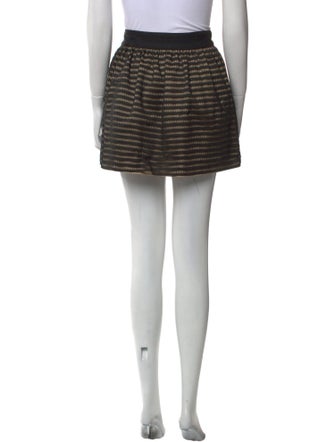 Opening Ceremony Striped Mini Skirt