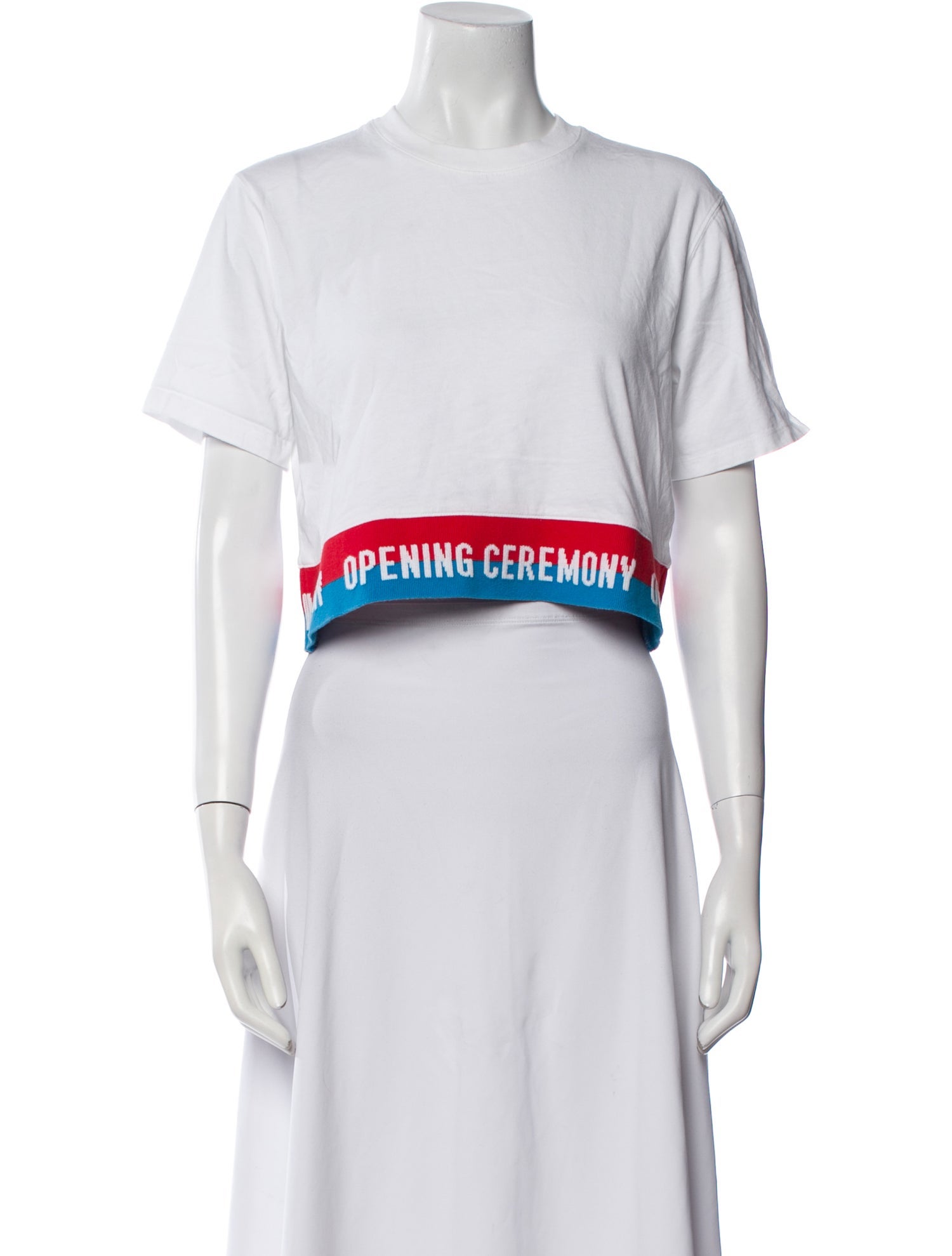 Opening Ceremony Graphic Print Crew Neck T-Shirt