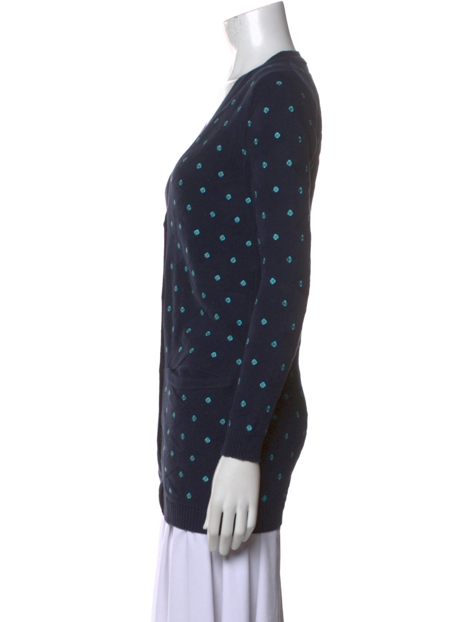 Opening Ceremony Printed V-Neck Top