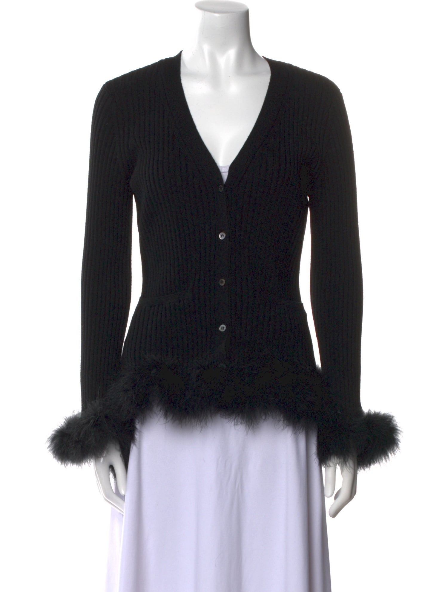 Opening Ceremony Wool V-Neck Sweater