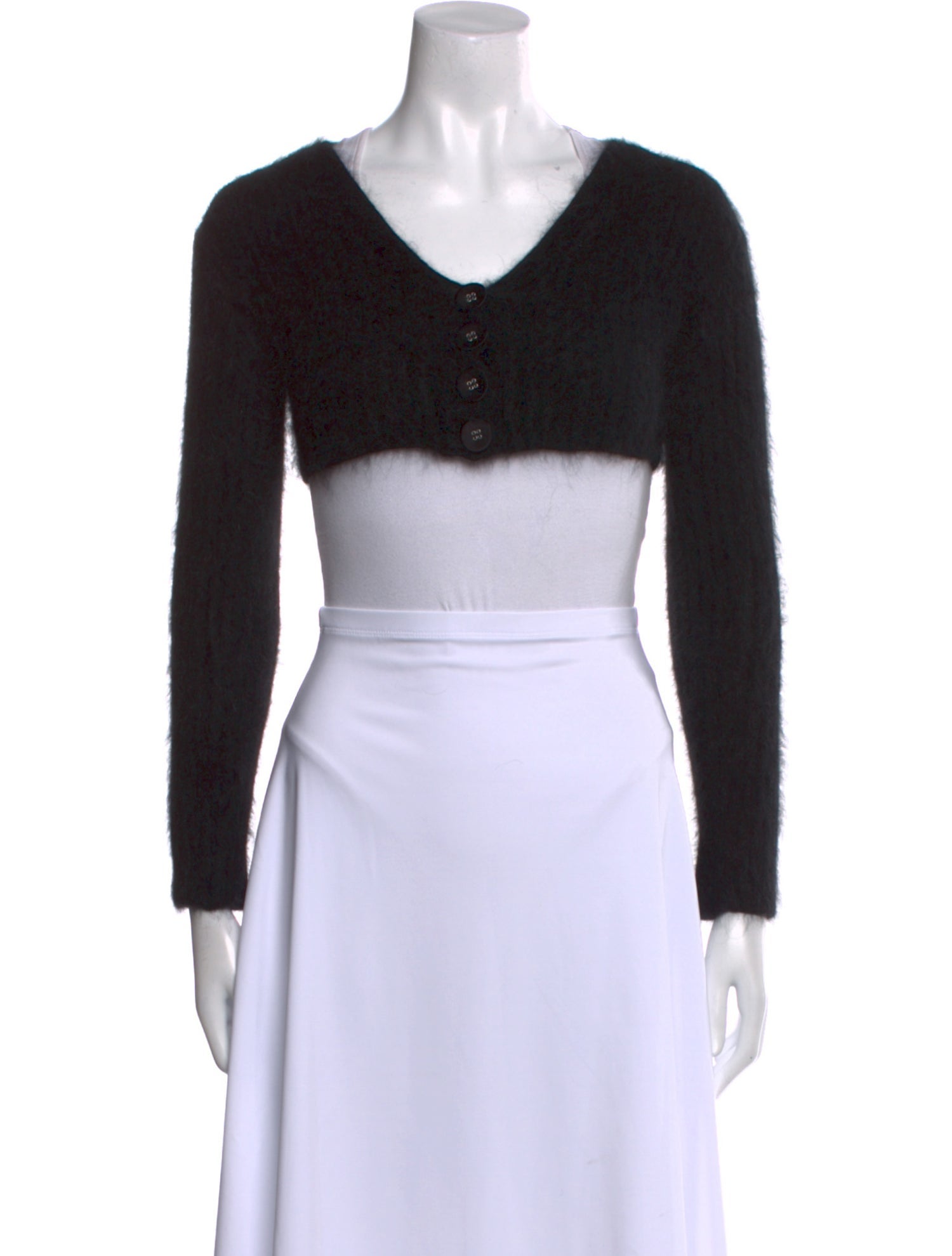 Opening Ceremony Angora V-Neck Sweater