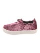 Opening Ceremony Velvet Sneakers