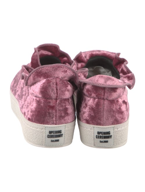 Opening Ceremony Velvet Sneakers