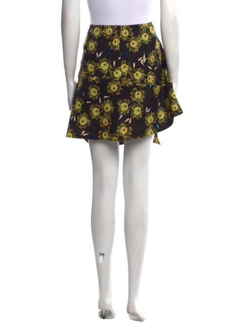 Opening Ceremony Floral Print Mini Skirt