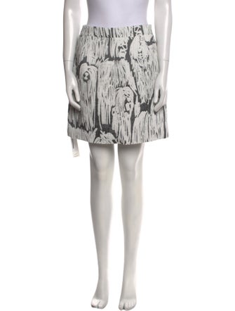 Opening Ceremony Printed Mini Skirt