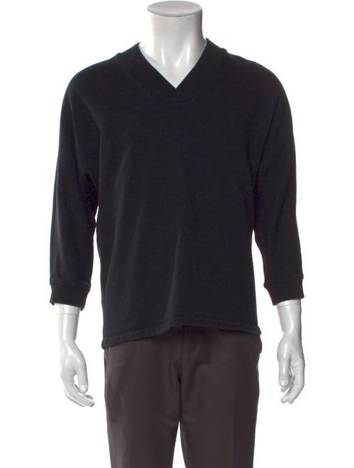 Opening Ceremony V-Neck Three-Quarter Sleeve Sweatshirt