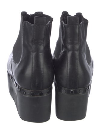 Opening Ceremony Leather Chelsea Boots