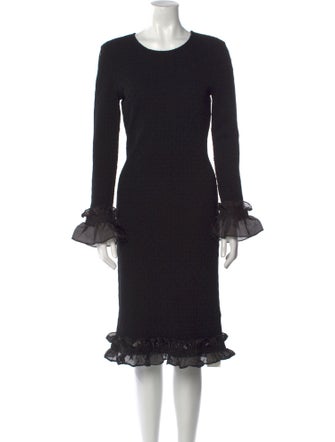 Opening Ceremony Crew Neck Midi Length Dress