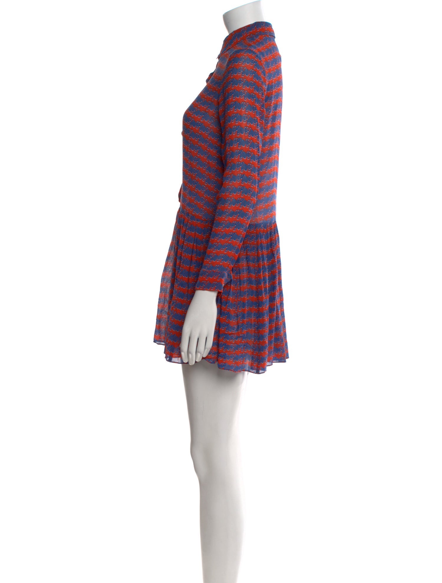 Opening Ceremony Striped Mini Dress