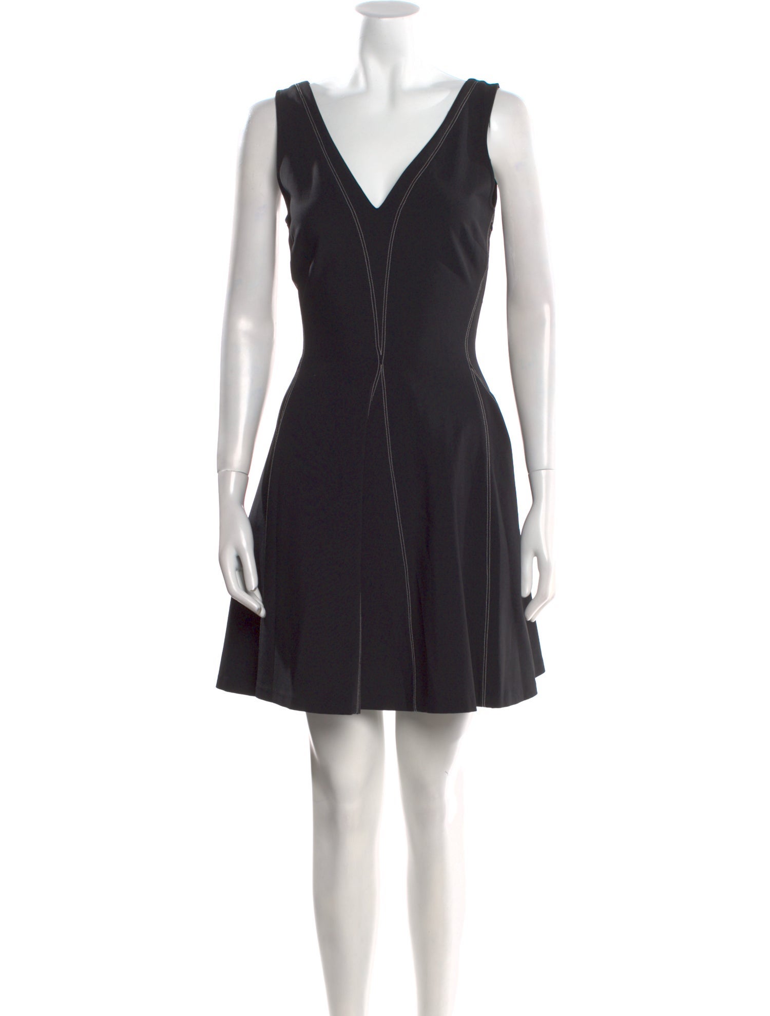 Opening Ceremony V-Neck Mini Dress