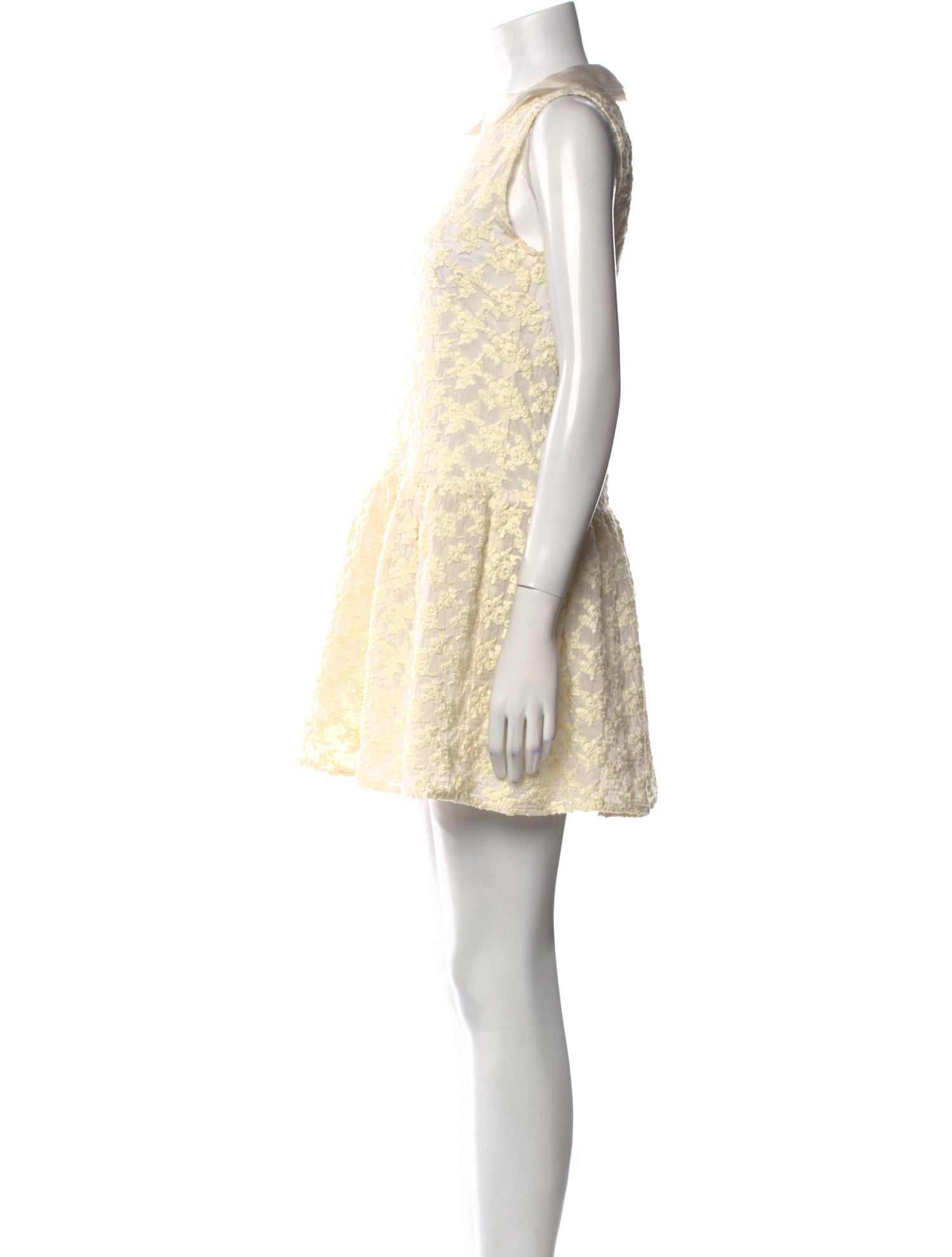 Opening Ceremony Lace Pattern Mini Dress