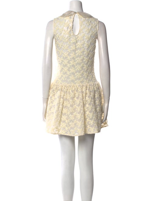 Opening Ceremony Lace Pattern Mini Dress