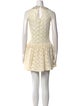 Opening Ceremony Lace Pattern Mini Dress