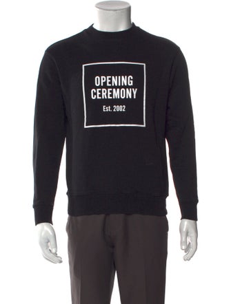 Opening Ceremony Graphic Print Crew Neck Pullover