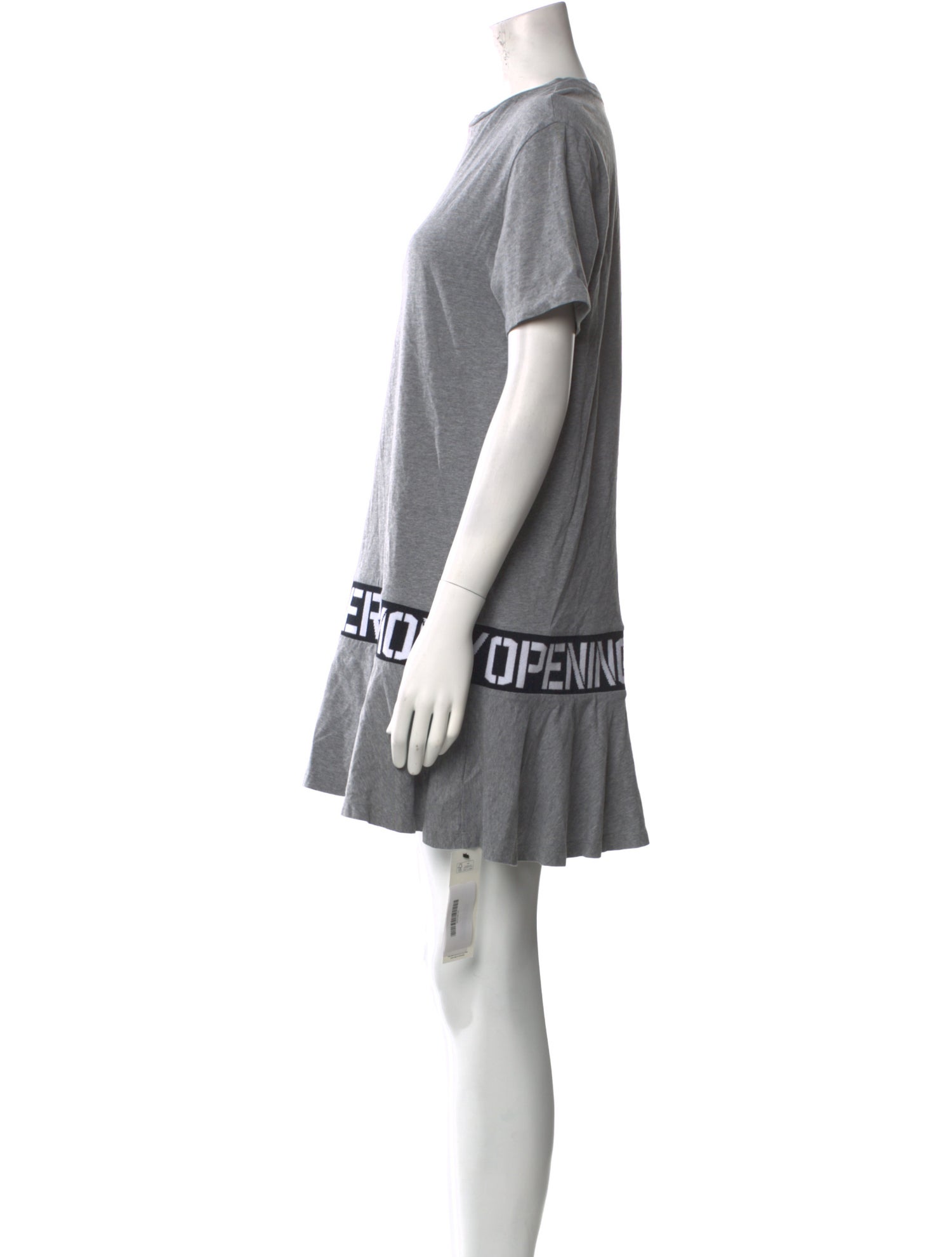 Opening Ceremony Bateau Neckline Mini Dress