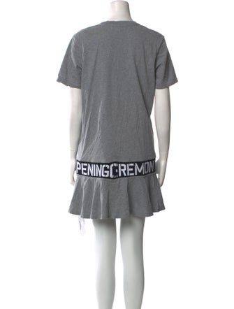 Opening Ceremony Bateau Neckline Mini Dress