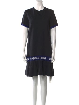 Opening Ceremony Crew Neck Mini Dress