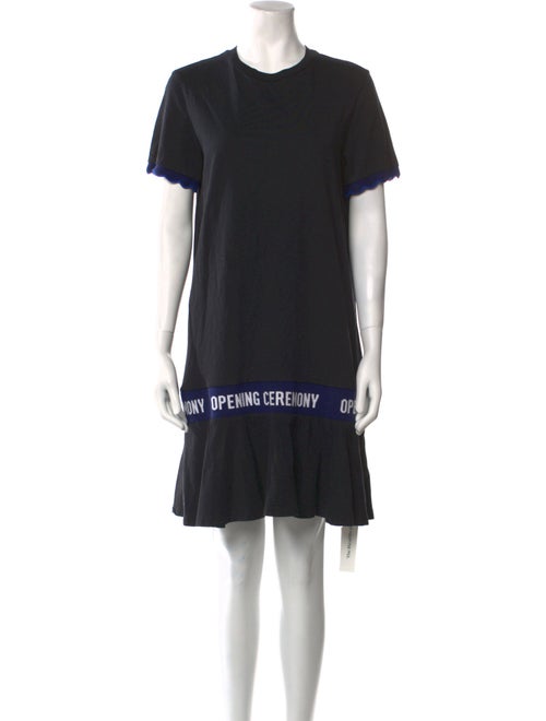 Opening Ceremony Crew Neck Mini Dress