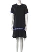 Opening Ceremony Crew Neck Mini Dress