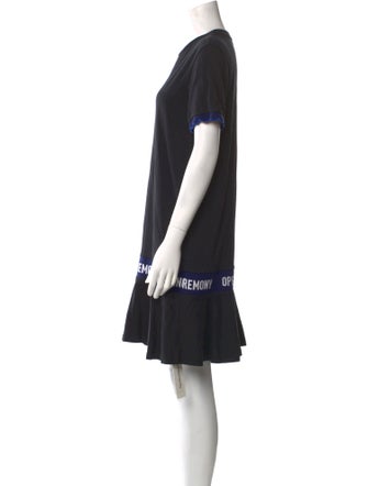 Opening Ceremony Crew Neck Mini Dress