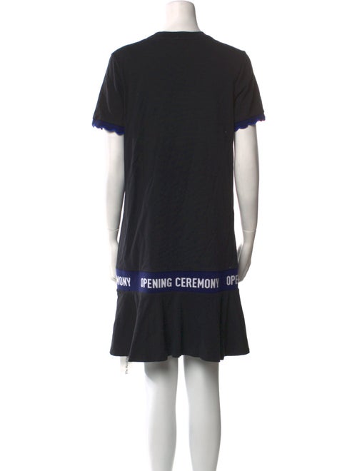 Opening Ceremony Crew Neck Mini Dress