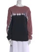 Opening Ceremony Tie-Dye Print Scoop Neck Sweatshirt
