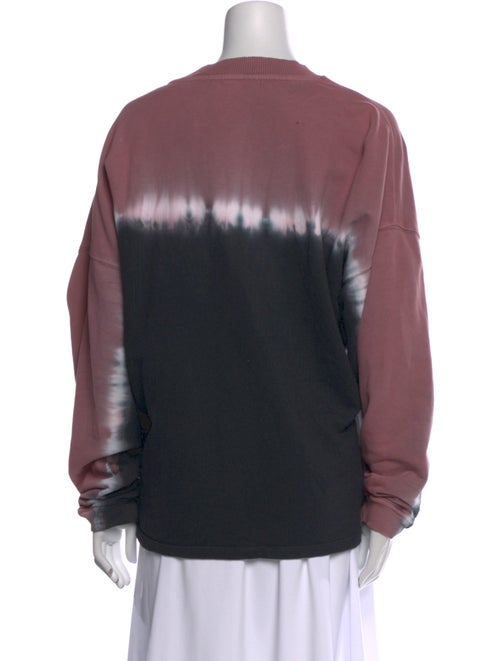 Opening Ceremony Tie-Dye Print Scoop Neck Sweatshirt