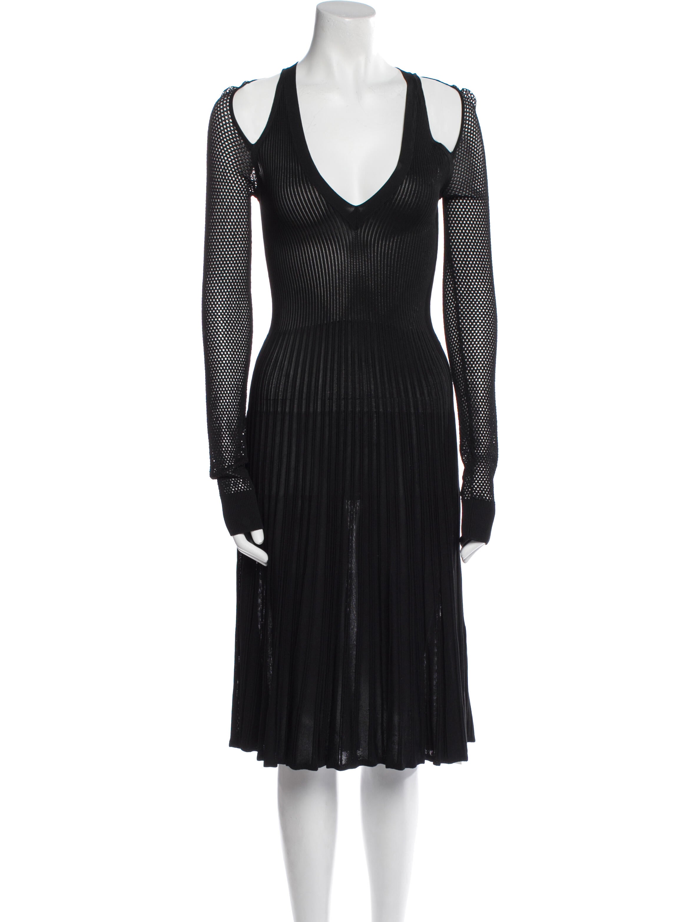 Opening Ceremony V-Neck Midi Length Dress