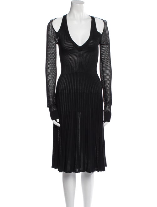 Opening Ceremony V-Neck Midi Length Dress