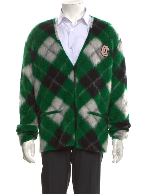 Opening Ceremony Printed V-Neck Cardigan