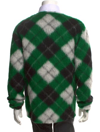 Opening Ceremony Printed V-Neck Cardigan