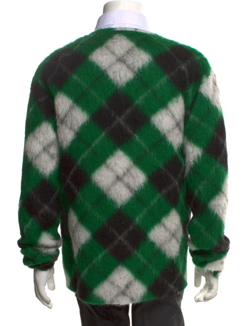 Opening Ceremony Printed V-Neck Cardigan