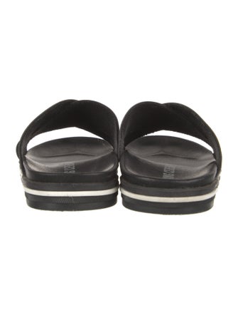 Opening Ceremony Leather Printed Slides