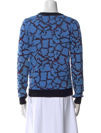 Opening Ceremony Printed Crew Neck Sweater