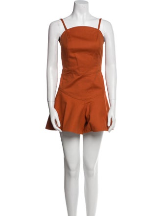 Opening Ceremony Square Neckline Romper