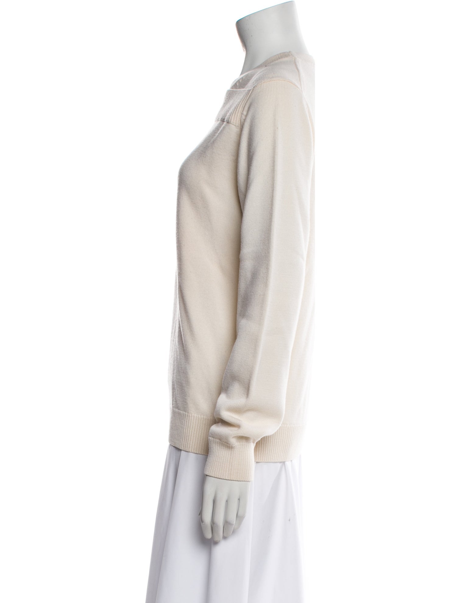 Opening Ceremony Merino Wool Crew Neck Sweater