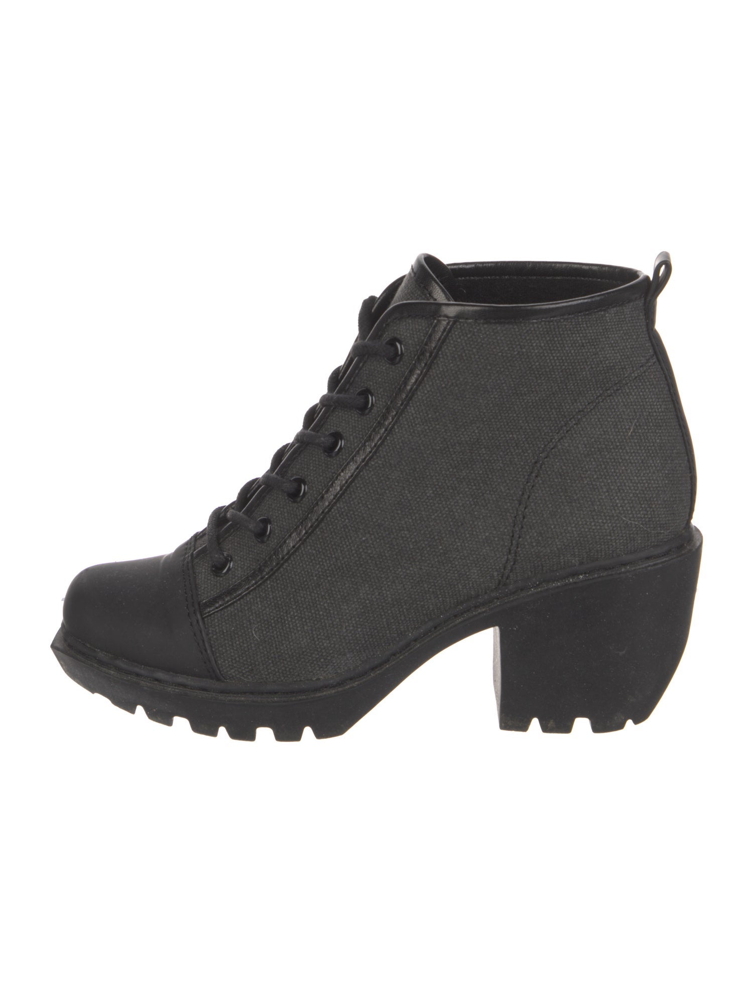 Opening Ceremony Canvas Combat Boots